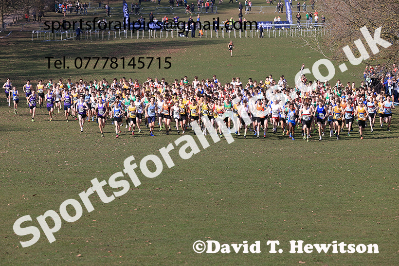Boys under-15s 2025 UK CAU Inter Counties Cross Country Champs., Wollaton Park, Nottingham. Photo: David T. Hewitson/Sports for All Pics